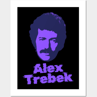 Alex trebek---retro style fanart Posters and Art